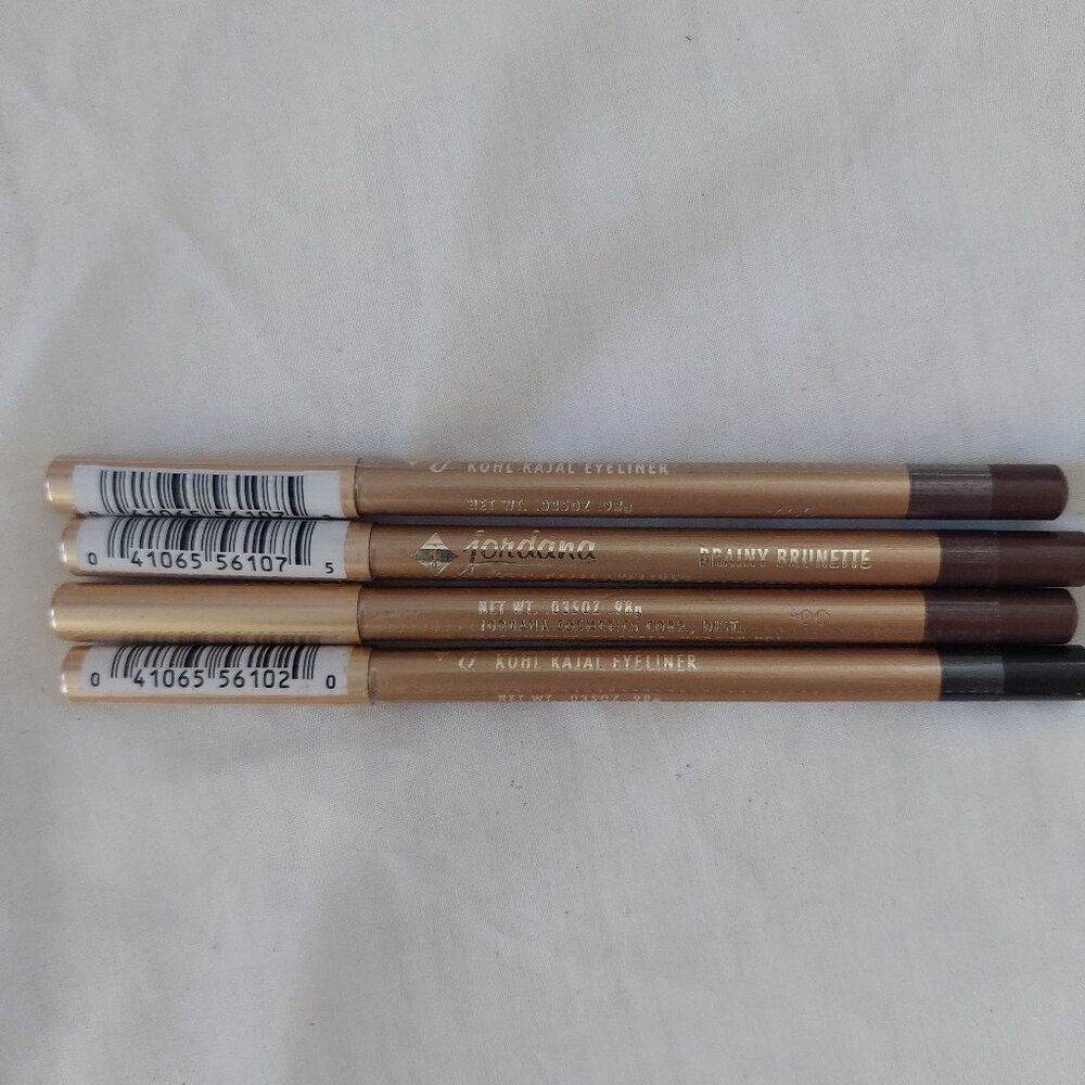 4 Jordana Eyeliner Kohl Kajal Bittersweet sealed full size brown